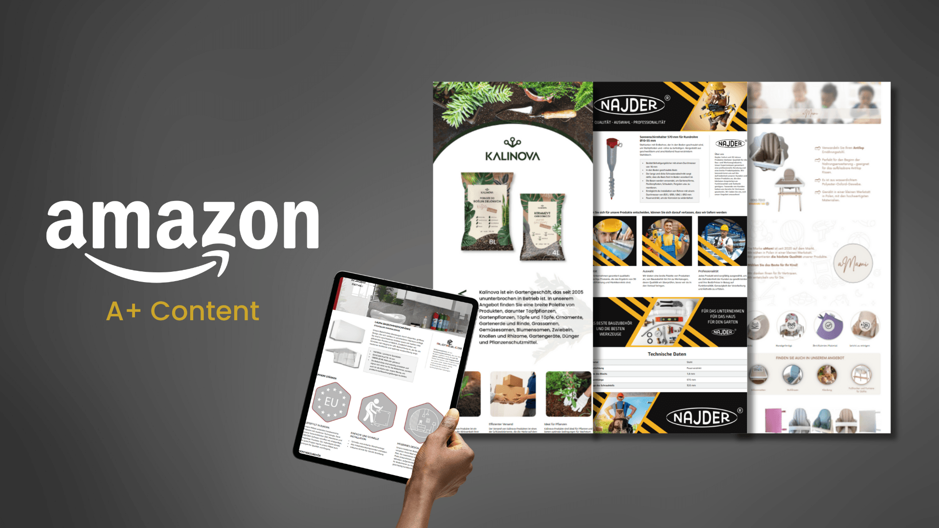 Amazon A+ Content – všetko, čo potrebujete vedieť
