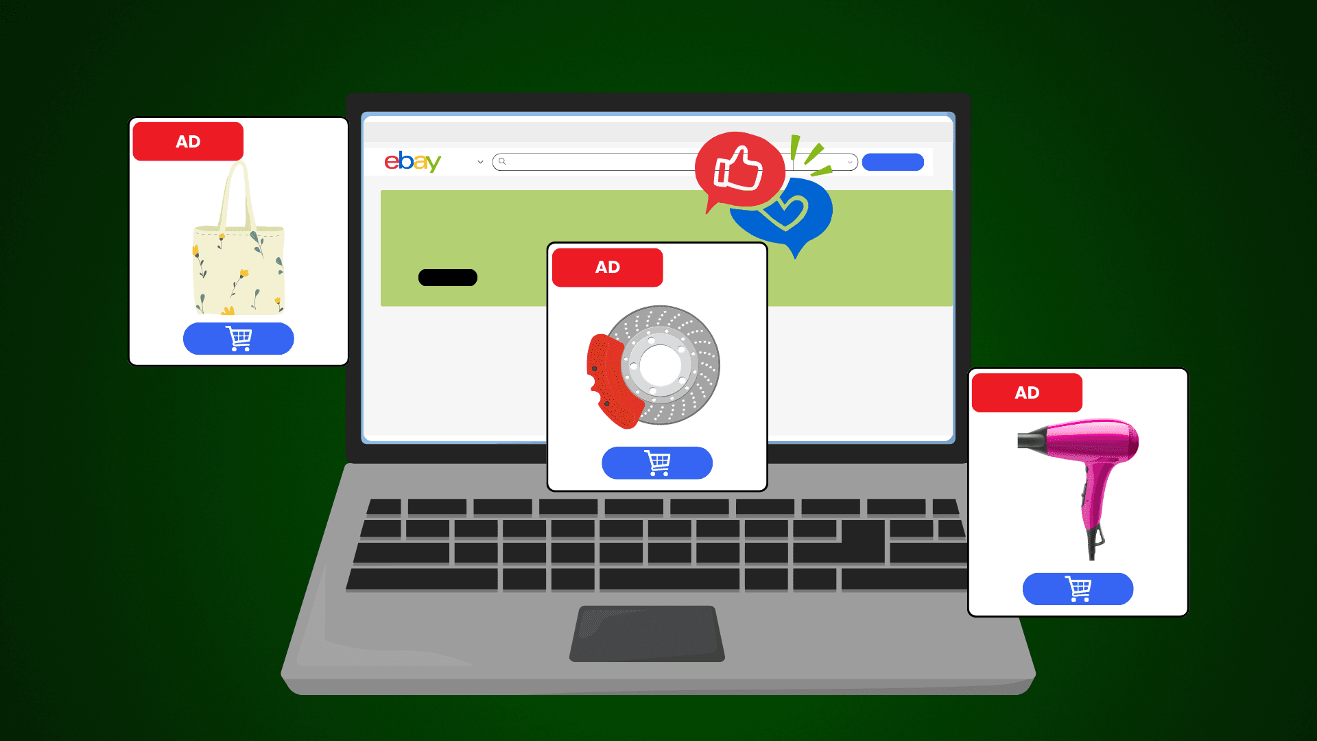 Reklamy na eBay ads: Typy, stratégie a optimalizácia kampaní