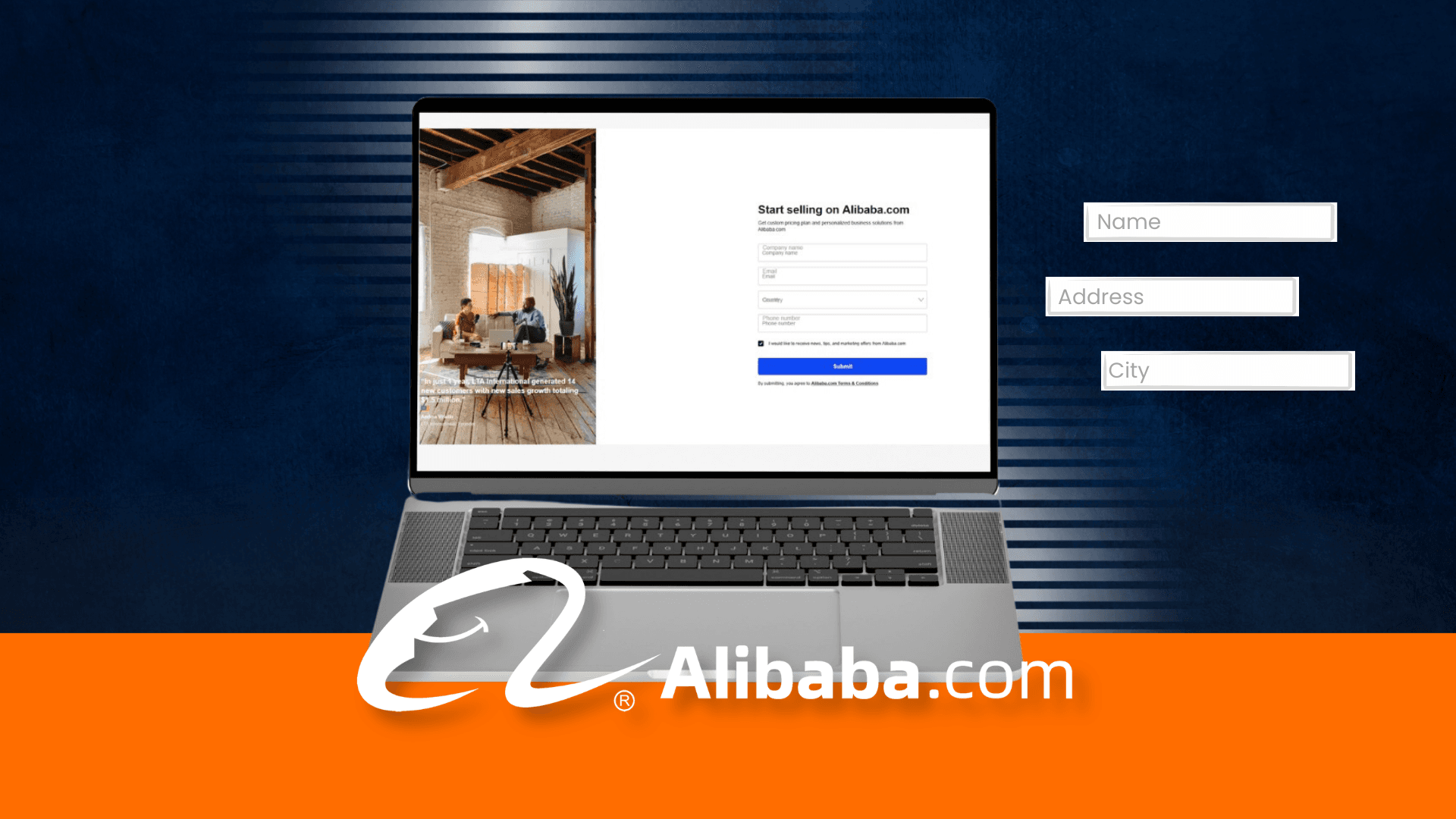 Alibaba - registrácia účtu predajcu krok za krokom