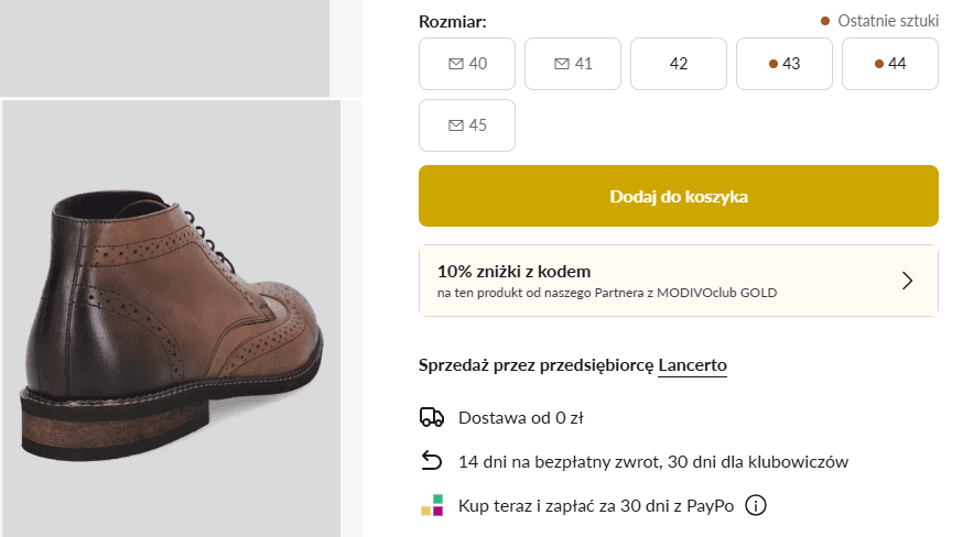 Produkty marketplace Modivo – zakupy na nowych zasadach