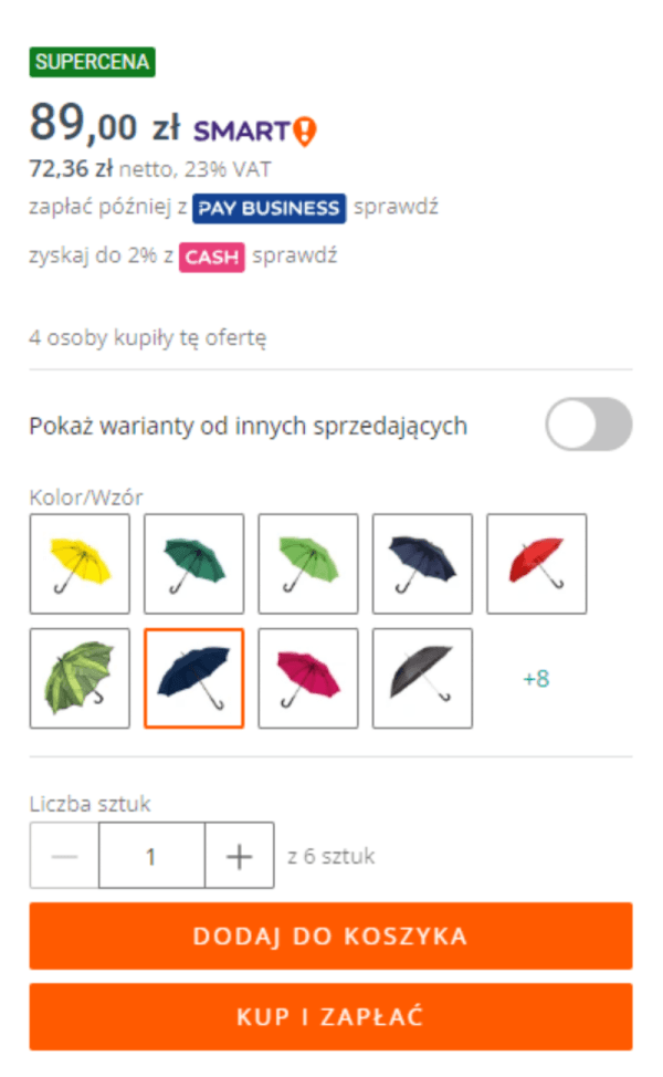 Viacvariantové ponuky