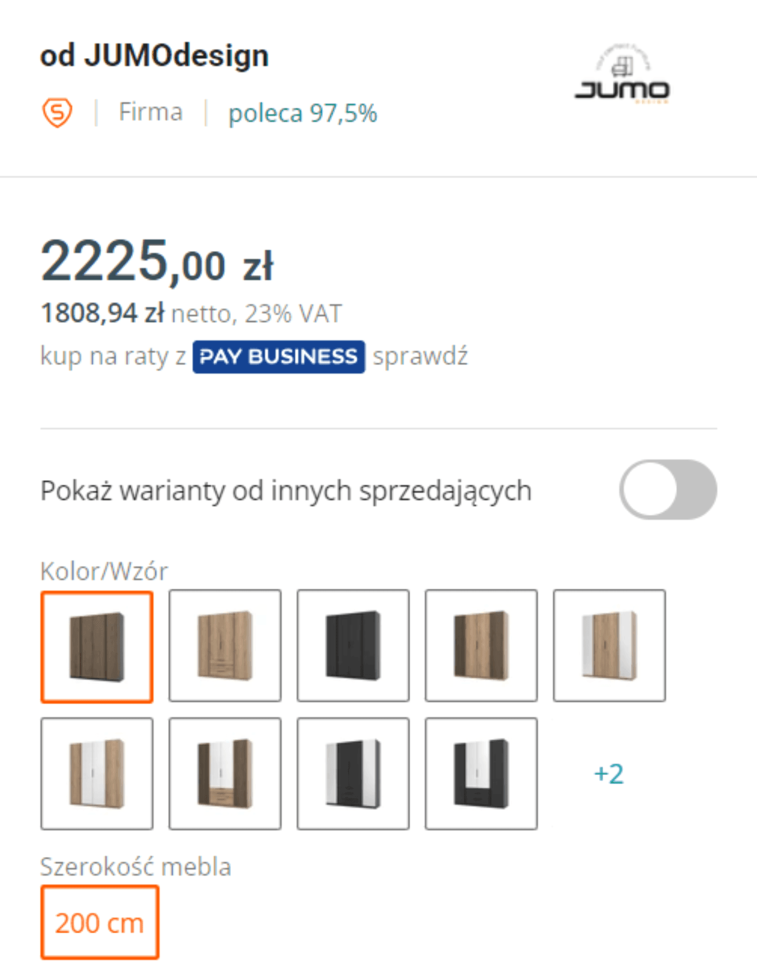 Variantovanie ponúk